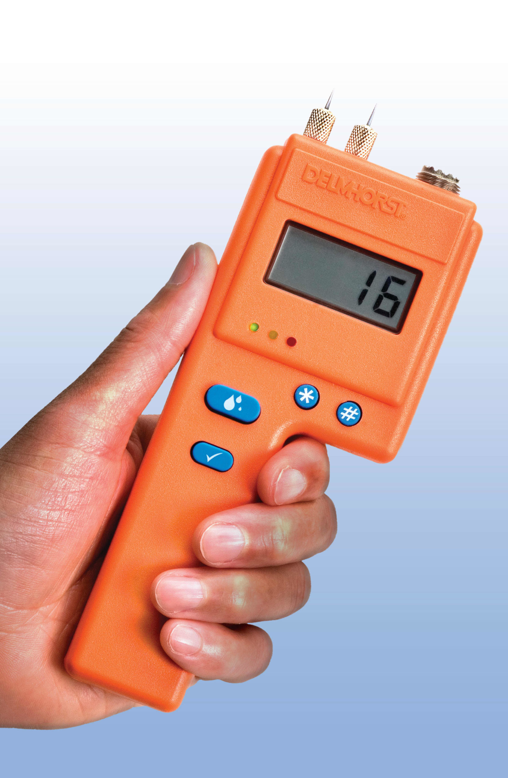 Delmhorst Bd 2100 Penetrating Moisture Meter Wcase Nutech Cleaning