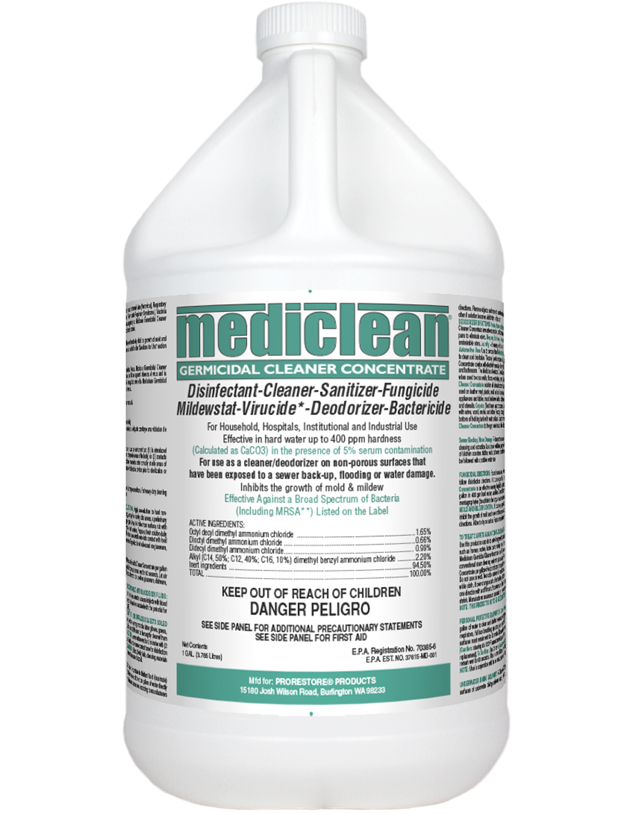 Mediclean Germicidal Cleaner Concentrate NuTech Cleaning Systems