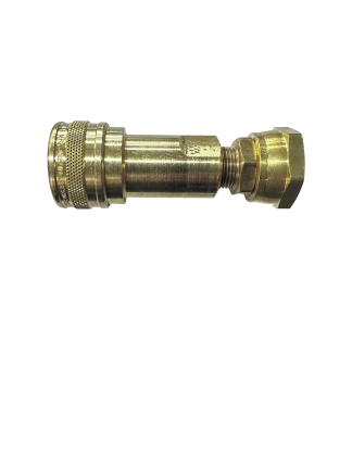 Truckmount Water Inlet Connector (QD to Garden Hose Fill)